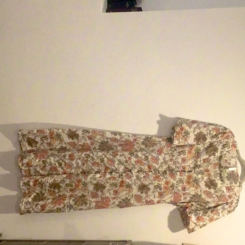 Flower print dress